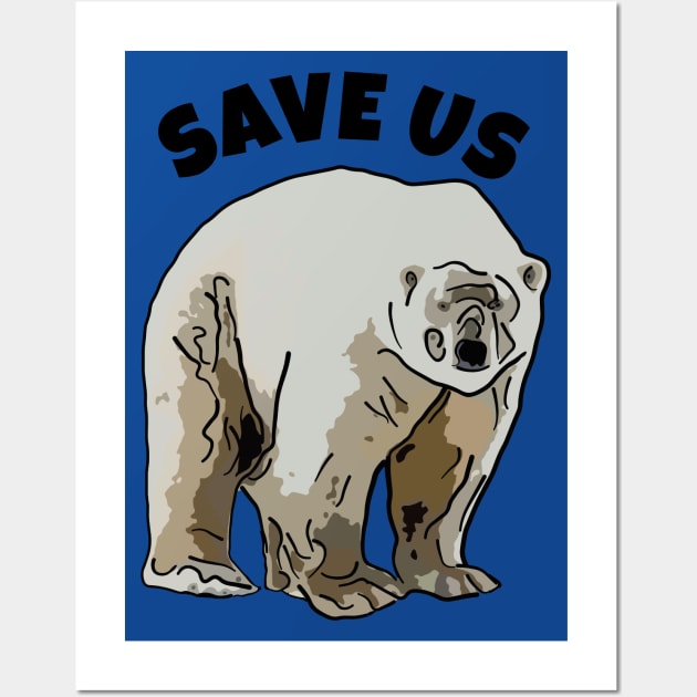 Save the Polar Bears Wall Art by ardp13